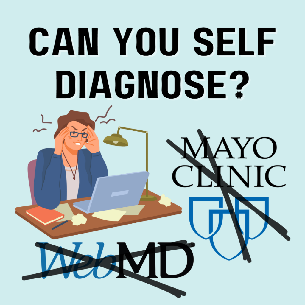 can you self diagnose
